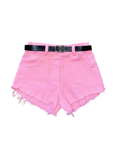  Novi Shortje & Belt - Pink