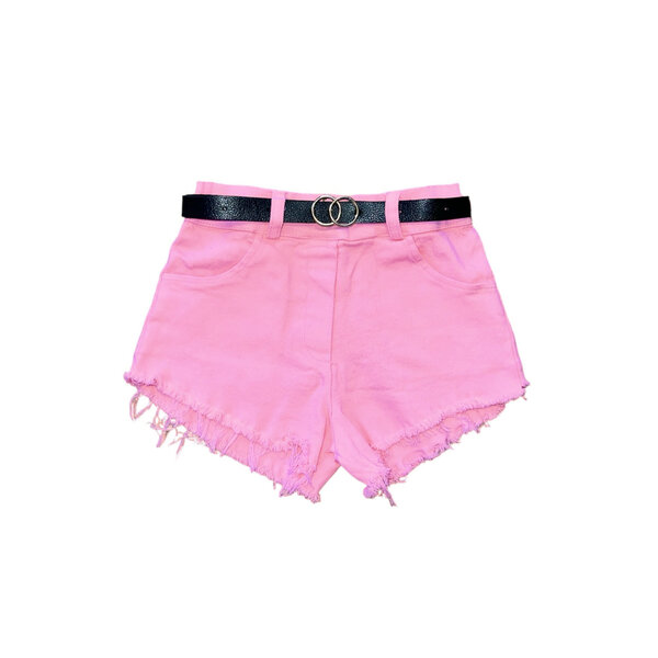 Novi Shortje & Belt - Pink