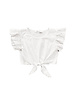  Benti Broderie Top - White