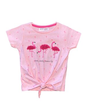  Femmi Flamingo Shirt - Light Pink