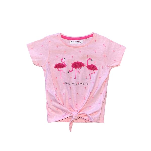 Femmi Flamingo Shirt - Light Pink
