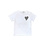 Sparkling Heart Shirt - White/Silver