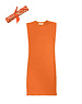  Long Dress & Bandana - Orange