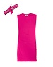  Long Dress & Bandana - Fuchsia