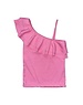  One Shoulder Top - Candy Pink