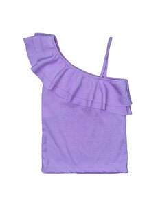 One Shoulder Top - Lila