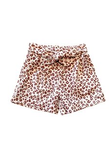  Sweet Leopard Shortje - Beige/Brown