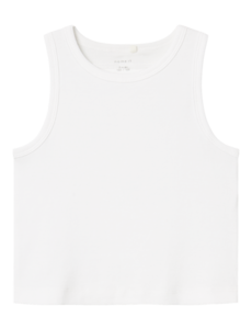Name it NKFNAKAL SL SHORT TOP - White