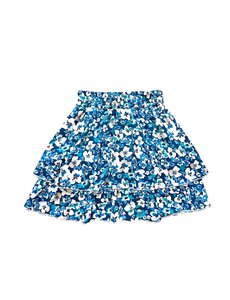 Perfect Flower Skirt - Blue