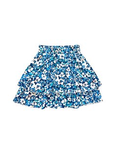  Perfect Flower Skirt - Blue