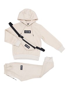 Icon Set & Bag - Beige