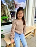  Lois Lace Sweater - Camel