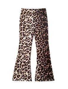Lulu Leopard Flared - Brown