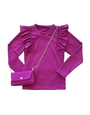  Lilly Top - Raspberry