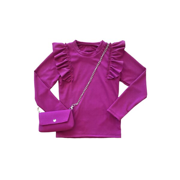 Lilly Top - Raspberry