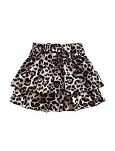 Olivia leopard Skirt - Brown