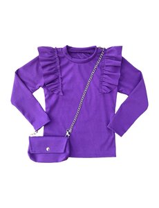 Lilly Top - Bright Purple