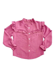 Bella Blouse - Old Pink
