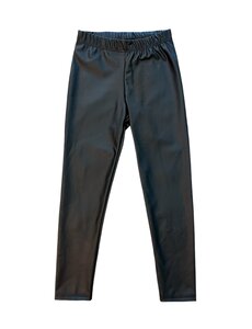  Leather Basic Legging  - Black