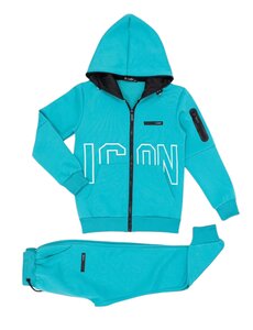Vest Icon Jogging Set - Turquoise