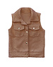  Trendy Teddy Gilet - Brown
