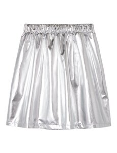 Name It - NKFSHIMMER SKIRT - Silver