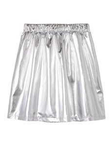  Name It - NKFSHIMMER SKIRT - Silver