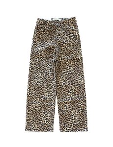 Paris Leopard Pants - Brown