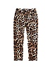  Leopard Velvet Legging  - Brown