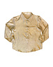  Shiny Blouse - Beige/Gold