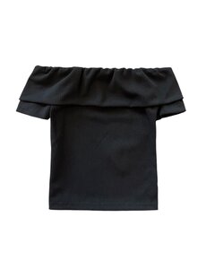 Party Offshoulder Top - Black
