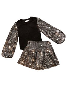Chique Sparkle Set - Black/Gold