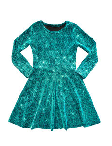 Party Dress - Emerald Green