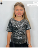  Stylish Sequin Top - Black