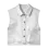 Name it NKFRANDI TWILL VEST - Silver Foil