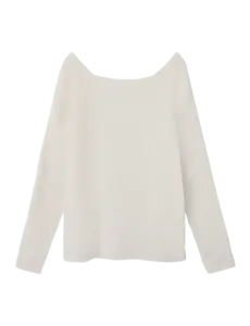  Name it NKFOTILIA LS SLIM TOP - Off White