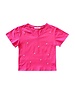  Golden Heart Shirt - Fuchsia