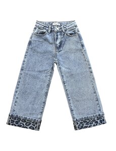 A Touch of Leopard Jeans - Blue