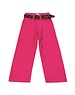  Gwen Pants & Leopard Belt - Fuchsia