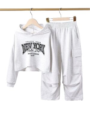  New York Comfy Set - Light Grey
