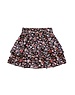  Nikki Flower Skirt - Black/Old Pink