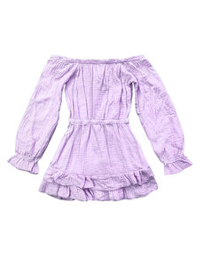  Olivia Offshoulder Dress - Lila