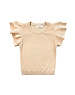  Isa Ruffle Top - Beige