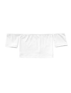 Taylor Crop Top - White