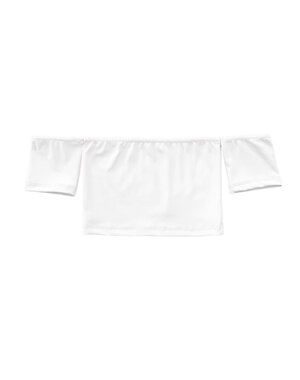  Taylor Crop Top - White