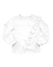  Rosa Ruffle Blouse - White