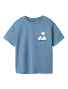 Name It NKMDETEM SS NREG Shirt - Blue