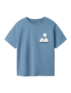  Name It NKMDETEM SS NREG Shirt - Blue