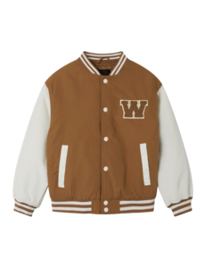  Name It - NKMMAINS VARSITY JACKET - Brown