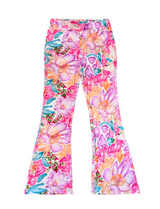 Magical Flower Flared - Fuchsia/Mint
